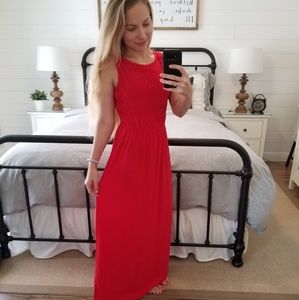 NWT Emma & Michele Red Maxi Dress